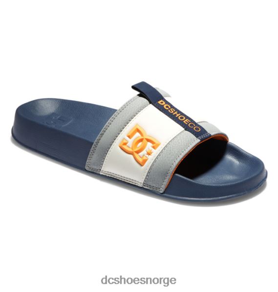 DC Shoes lynx slide - glidesandaler for menn X0FD089 marine/grå