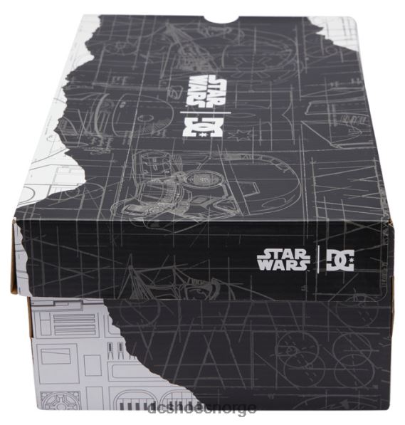 DC Shoes star wars dc bolsa basic sandal for menn X0FD0388 svart, rød