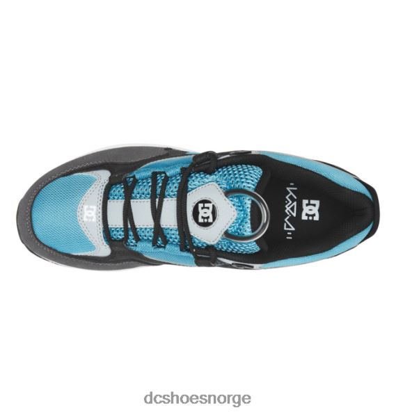 DC Shoes kalis lite skatesko for menn X0FD0175 svart/grå/blå