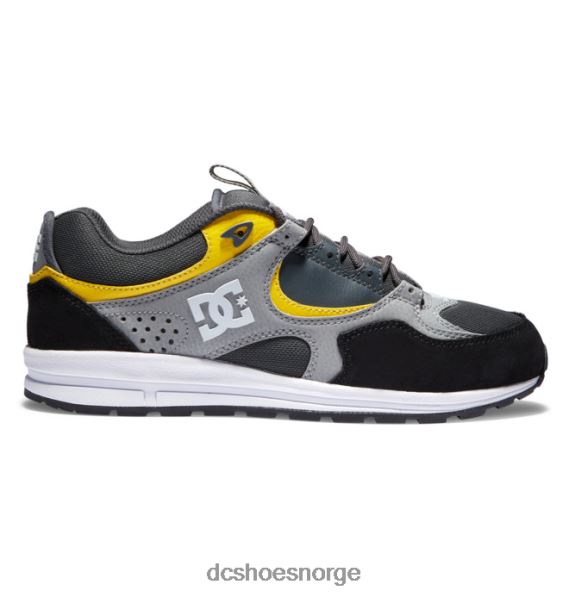 DC Shoes kalis lite skatesko for menn X0FD0184 svart/grå/gul