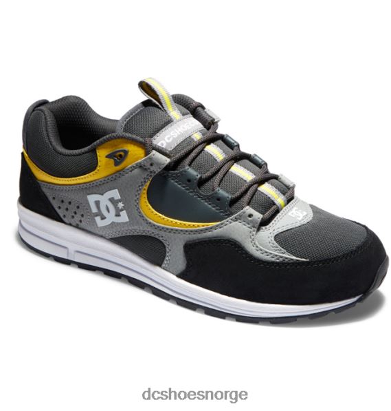 DC Shoes kalis lite skatesko for menn X0FD0184 svart/grå/gul