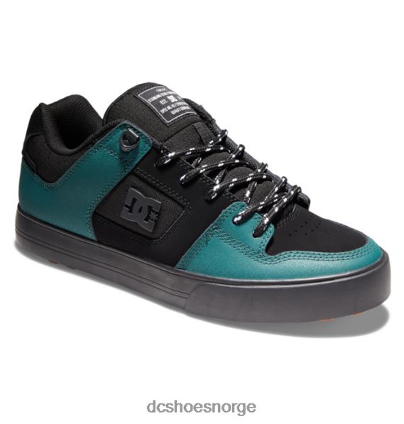 DC Shoes menns rene vinteriserte skatesko X0FD0289 svart/grønn