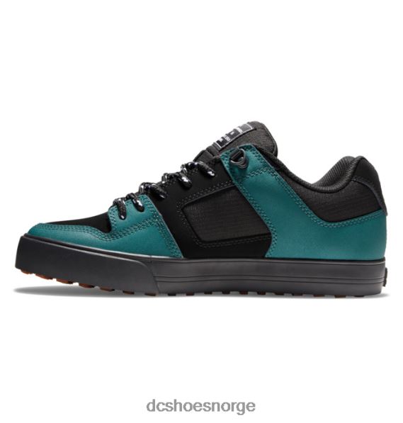 DC Shoes menns rene vinteriserte skatesko X0FD0289 svart/grønn