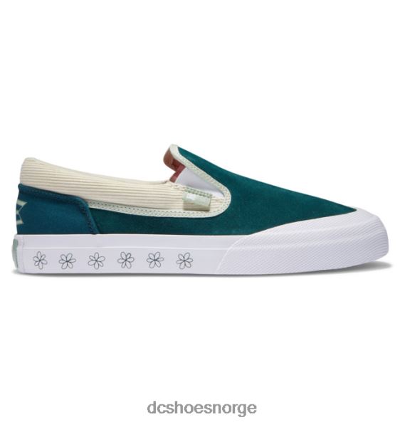 DC Shoes manual x susie slip-on sko X0FD0375 mørk blågrønn