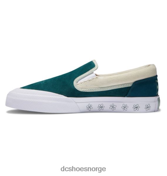 DC Shoes manual x susie slip-on sko X0FD0375 mørk blågrønn