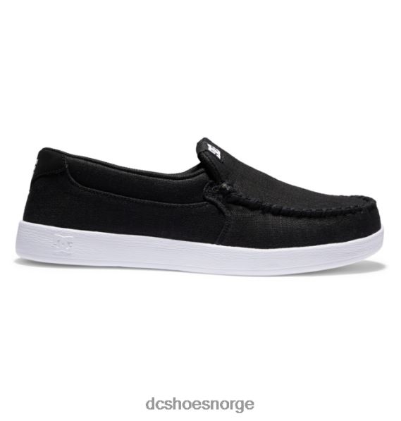 DC Shoes menns skurk slip-on sko X0FD0256 svart skylling