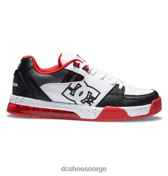 DC Shoes allsidige herresko X0FD0142 hvit/svart/atletisk rød
