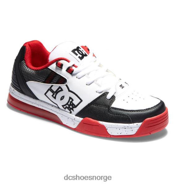 DC Shoes allsidige herresko X0FD0142 hvit/svart/atletisk rød