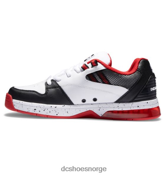 DC Shoes allsidige herresko X0FD0142 hvit/svart/atletisk rød