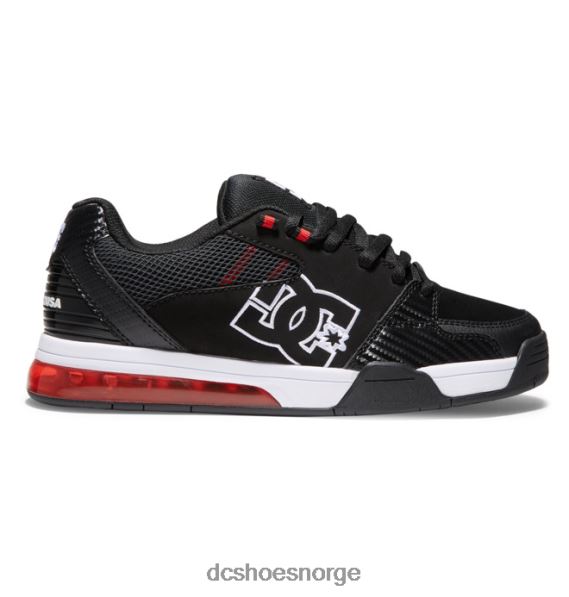 DC Shoes allsidige herresko X0FD0311 svart/hvit/atletisk rød