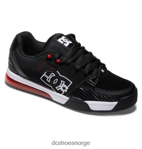 DC Shoes allsidige herresko X0FD0311 svart/hvit/atletisk rød