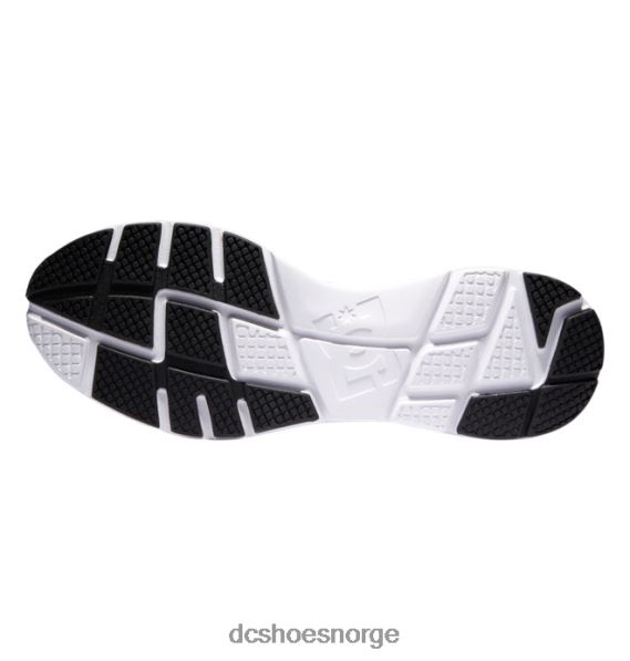 DC Shoes lette skylinesko for menn X0FD022 svart/hvit falmer