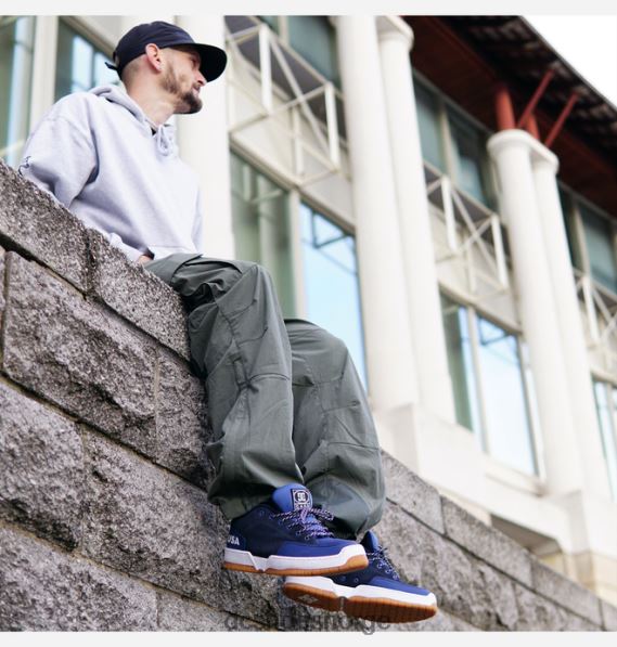 DC Shoes menns cafe x dc clocker 2 sko X0FD031 dc marine