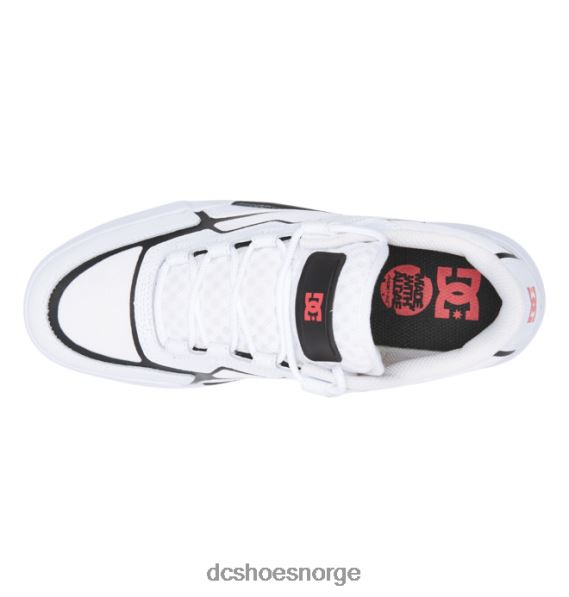 DC Shoes metriske sko for menn X0FD0329 hvit svart