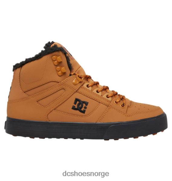 DC Shoes menns rene high-top vintersko X0FD0299 hvete/svart