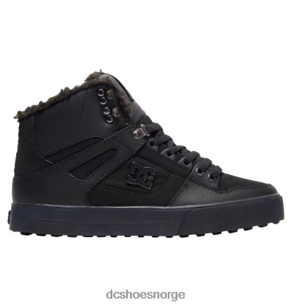 DC Shoes menns rene high-top vintersko X0FD0304 svart