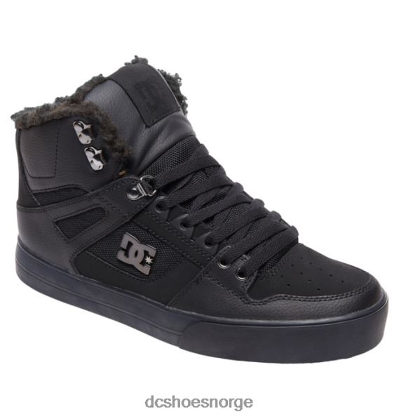 DC Shoes menns rene high-top vintersko X0FD0304 svart