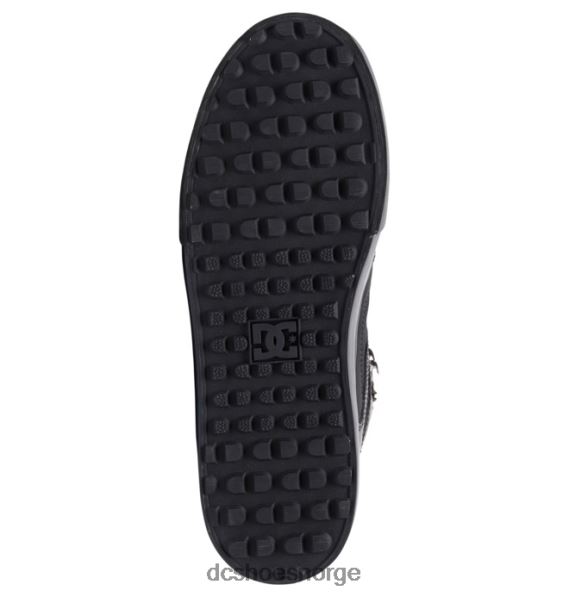 DC Shoes menns rene high-top vintersko X0FD0304 svart