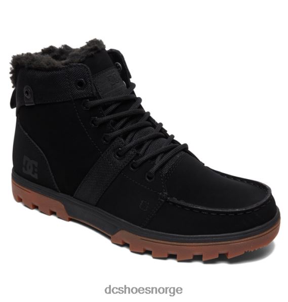 DC Shoes menns skogsstøvler vinterstøvler X0FD0221 svart/gummi