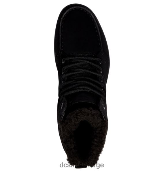 DC Shoes menns skogsstøvler vinterstøvler X0FD0221 svart/gummi