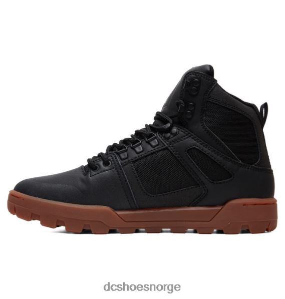 DC Shoes rene high-top vannavstøtende vinterstøvler for menn X0FD0213 svart/gummi