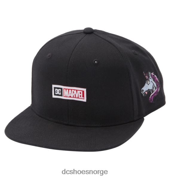 DC Shoes menns marvel deadpool x dc snapback lue X0FD0422 svart