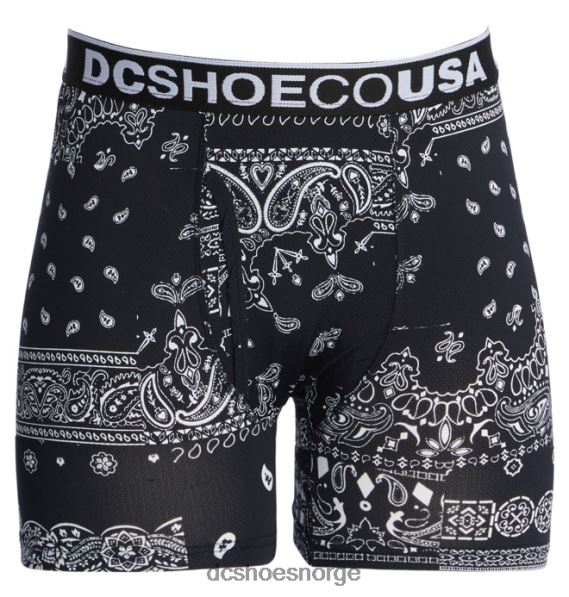 DC Shoes menn's the performer 2-pack boxershorts X0FD0418 bandana svart