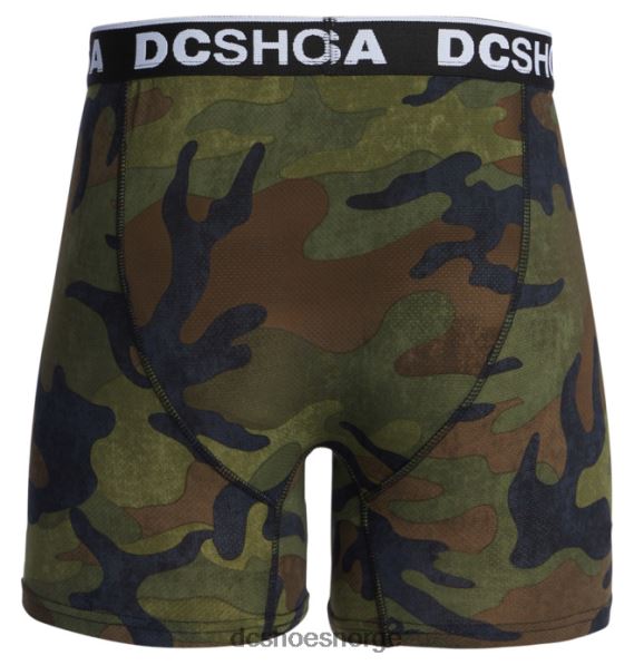 DC Shoes menn's the performer 2-pack boxershorts X0FD0421 dc woodland camo/svart